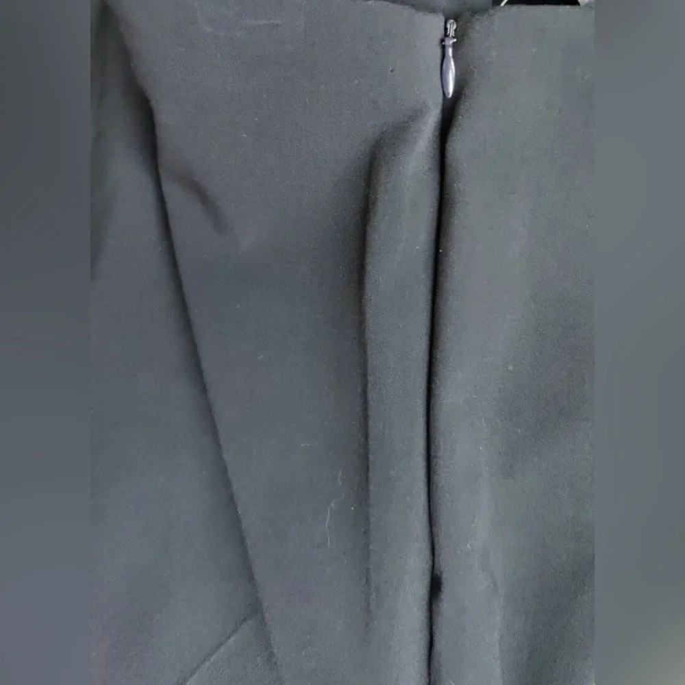 Laura Scott Petites Women's Gray Side Zip Pants Size 14P